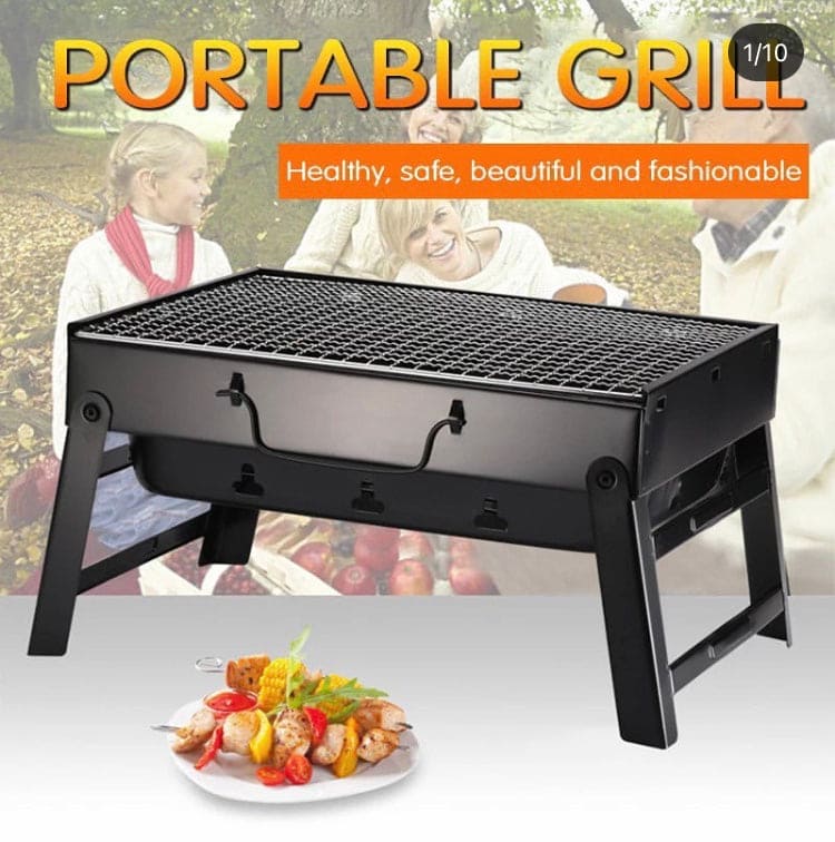 Portable Folding BBQ Grill, Camping Grill, Portable Folding Lightweight Smoker Grill, BBQ Grill for Outdoor Camping Picnic Portable Folding BBQ Grill, Camping Grill, Portable Folding Lightweight Smoker Grill, BBQ Grill for Outdoor Camping Picnic
